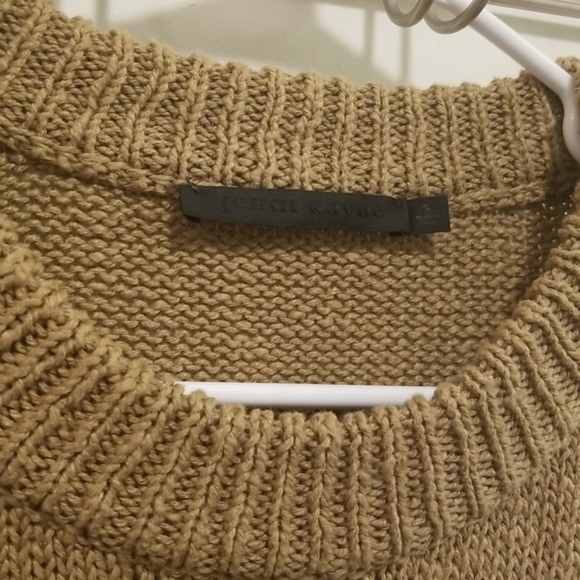 Jenni Kayne Cruise Cocoon Crewneck Sweater Safari Tan Small/Med Oversized! EUC! - Picture 4 of 12